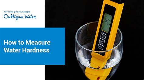 how to test the hardness of well water|measure water hardness at home.